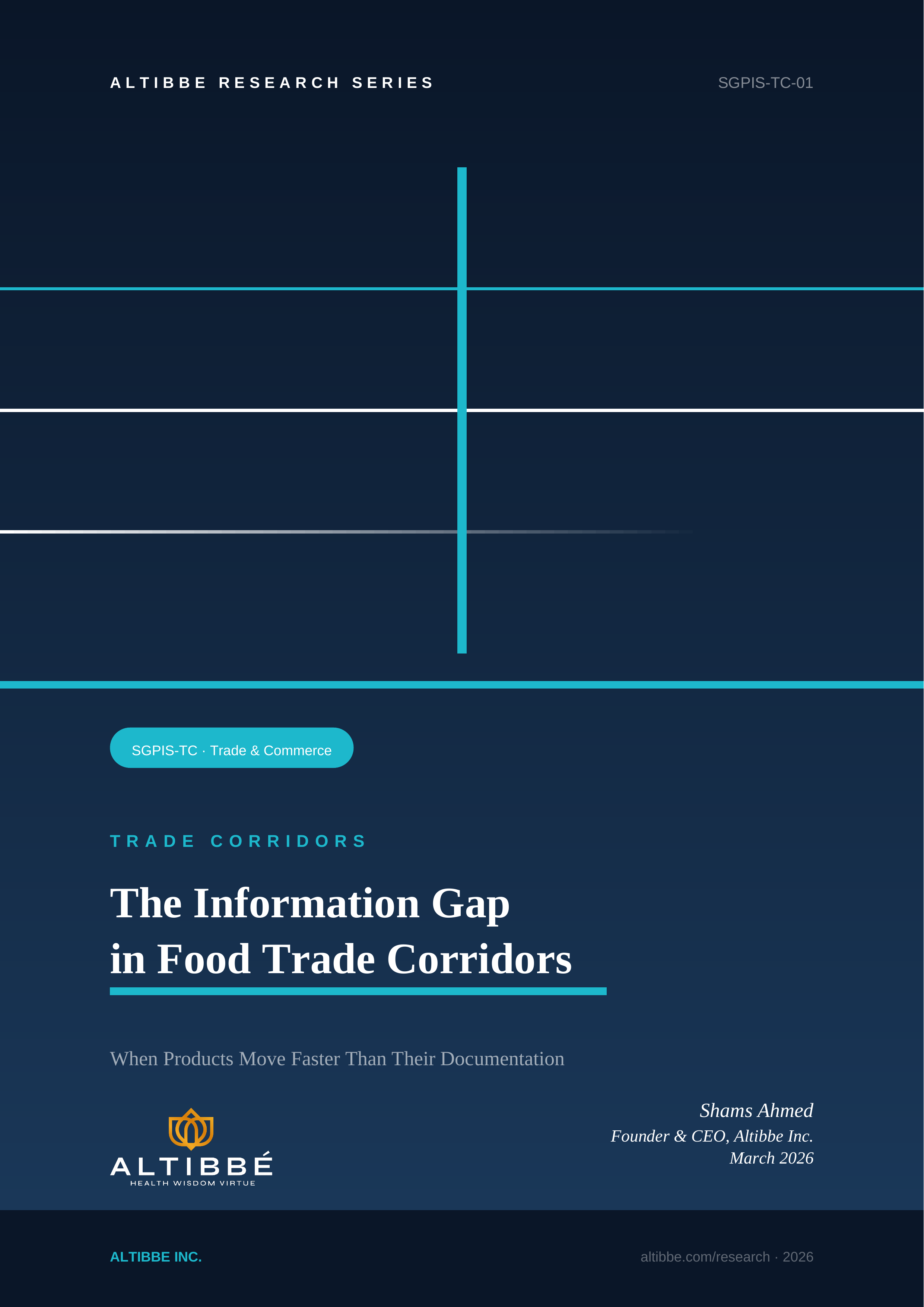 The Information Gap in Food Trade Corridors