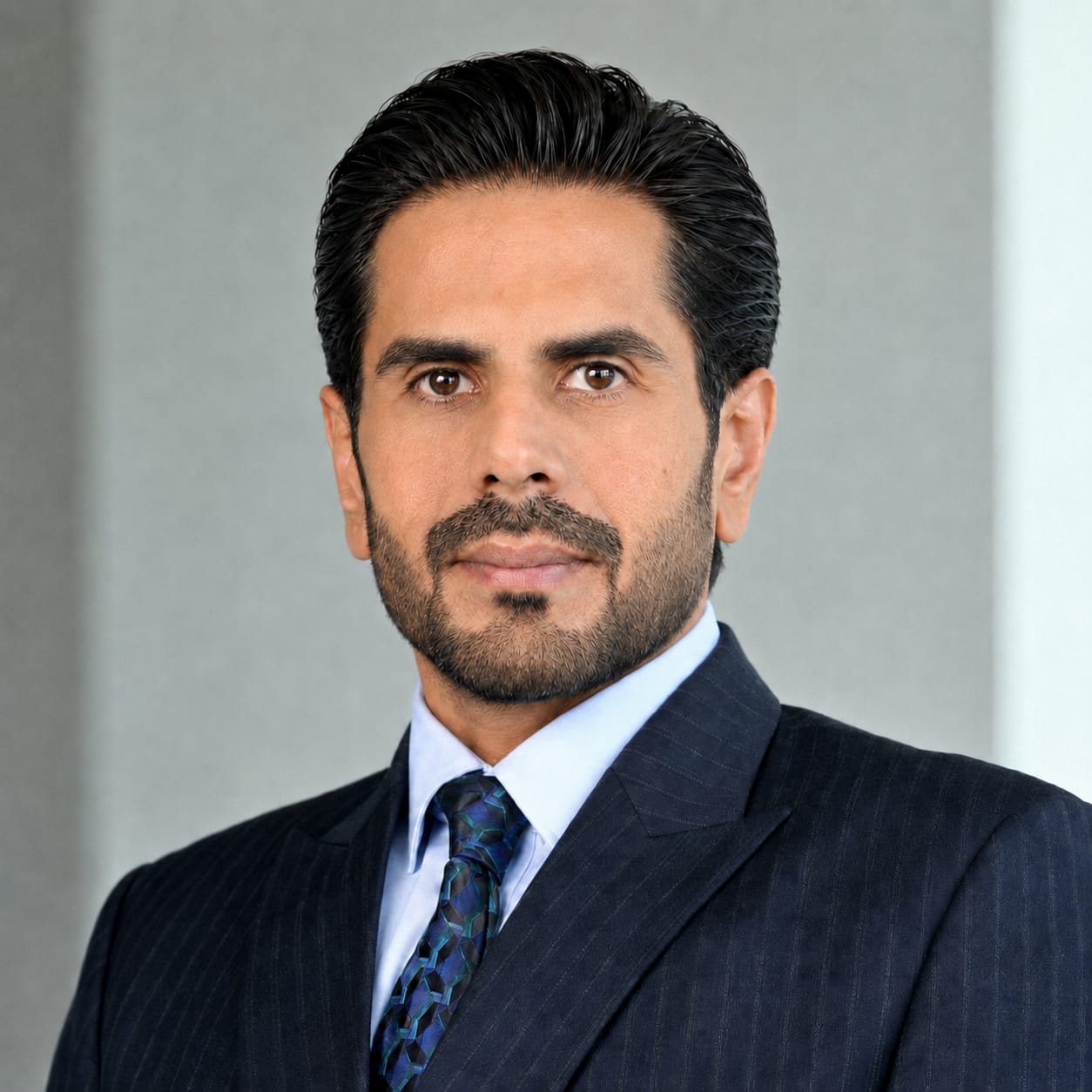 Portrait of Shams Ahmed
